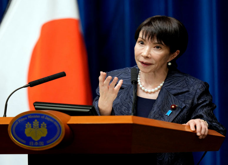 رئيسة الوزراء اليابانية