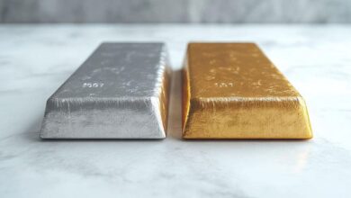 الذهب ينهار