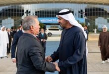 الملك والرئيس الإماراتي