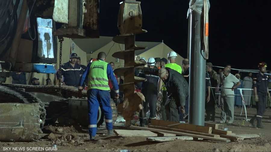 الجزائر.. وفاة الطفل أيوب بعد 4 أيام داخل بئر ارتواز